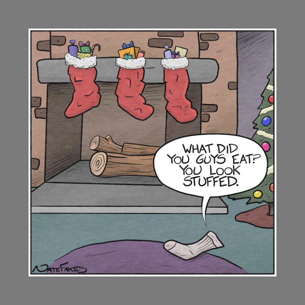 Stuffed Stocking by cartoonistnate